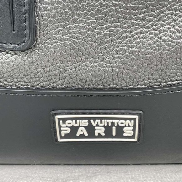 Louis Vuitton Alpha Gray Taurillon Leather Black Leather Orange Interior Travel main image 10